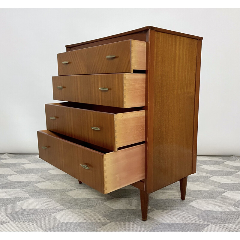 Mid-century chest of drawers by Harris Lebus