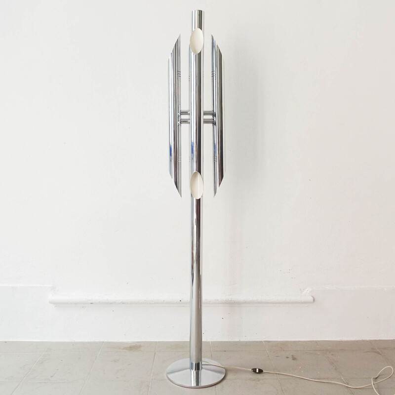 Vintage floor lamp by Luis Perez de la Oliva for Grin Luz, Spain 1970s