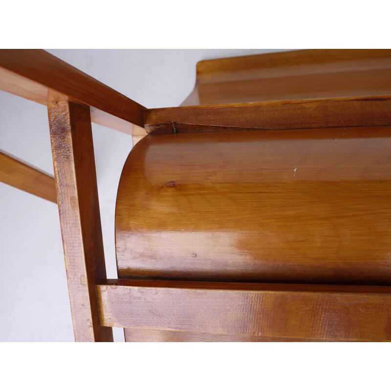 Pareja de sillones vintage de madera contrachapada modelo 51403 de Alvar Aalto para Artek