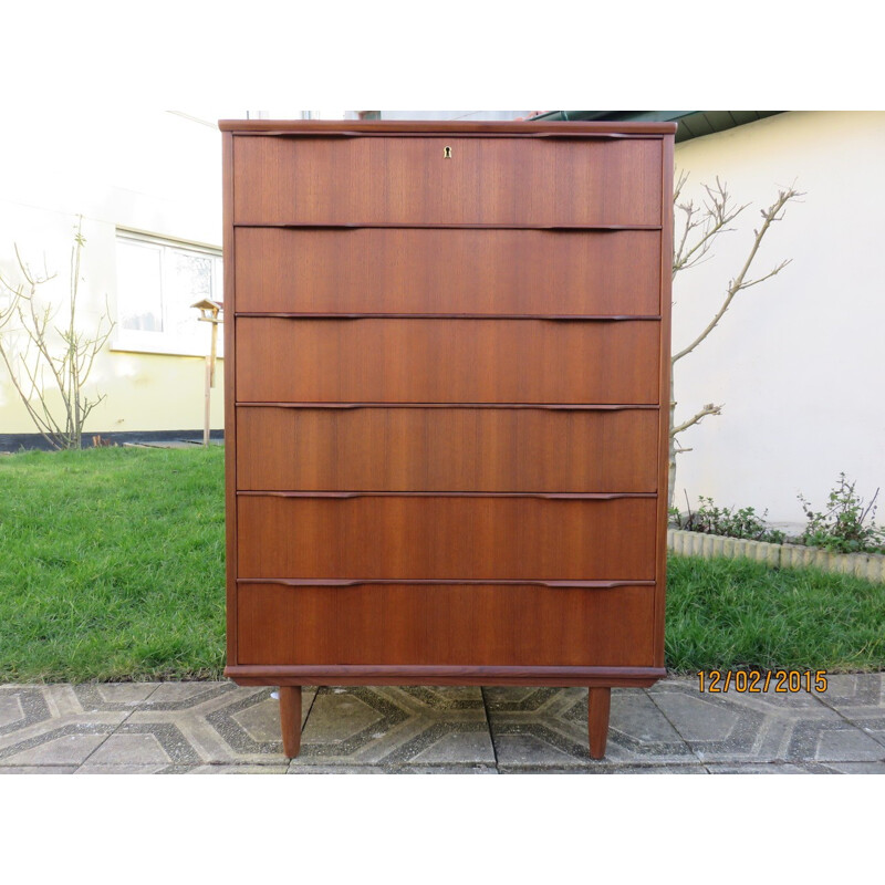 Cabinet in teak - 1960s