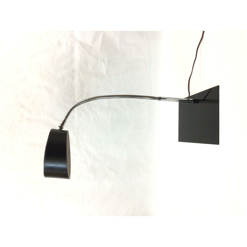Lámpara flexible vintage Jumo negra