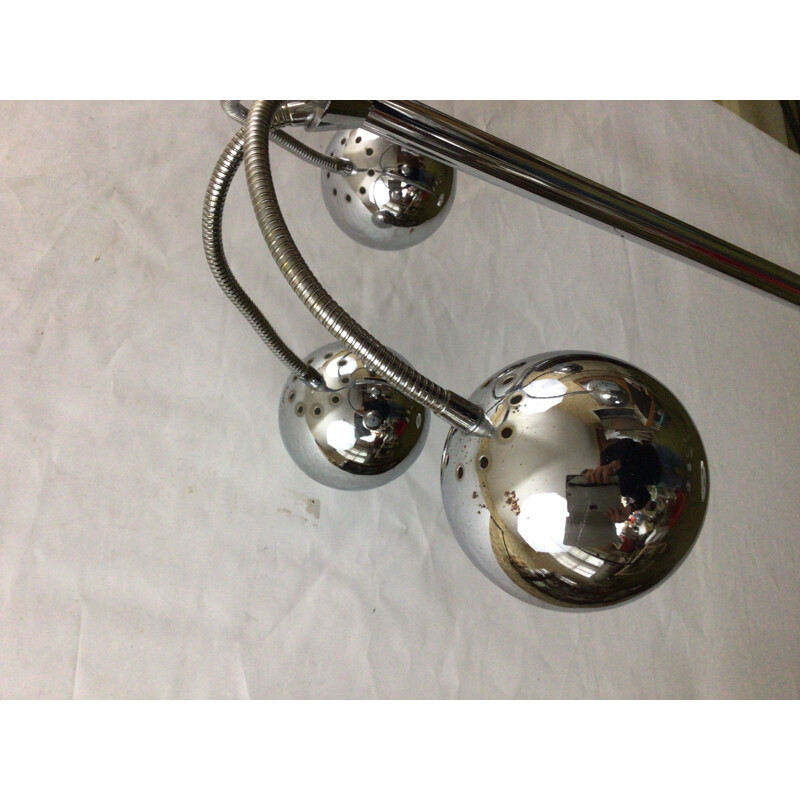 Vintage eyeball floor lamp with 5 lights