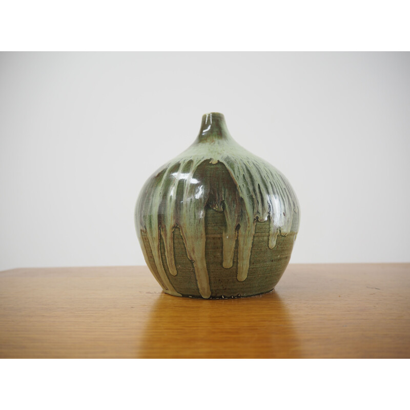 Vintage ceramic vase, Czechoslovakia 1960