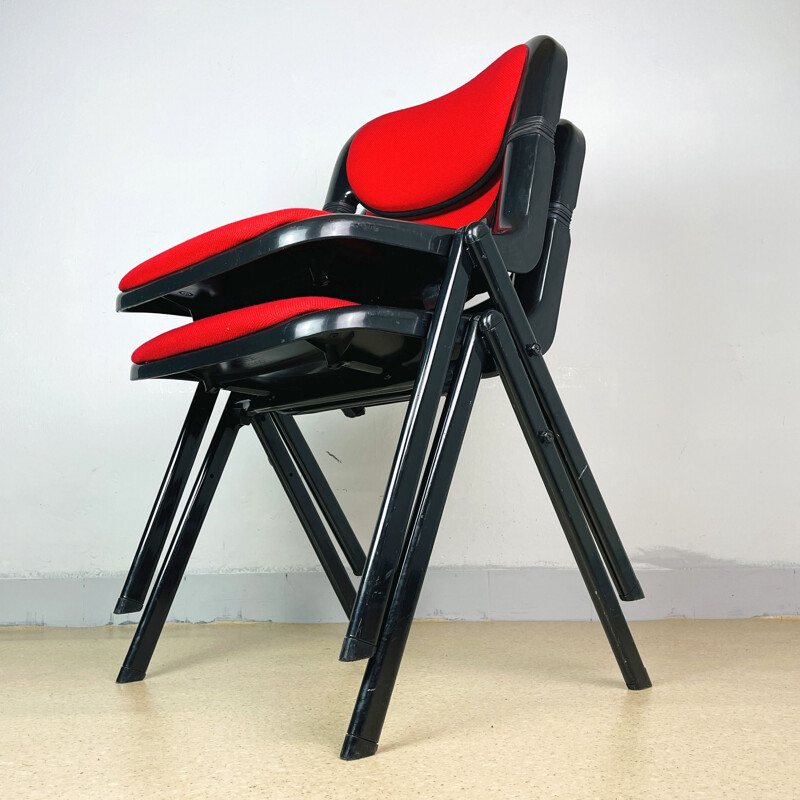 Mid-century office chair Dorsal by Emilio Ambas Giancarlo Piretti for Openark, Italy 1980s