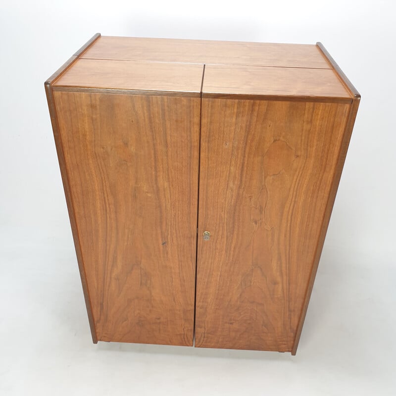 Vintage folding desk "Magic Box" by Mummenthaler and Meier, Switzerland 1960