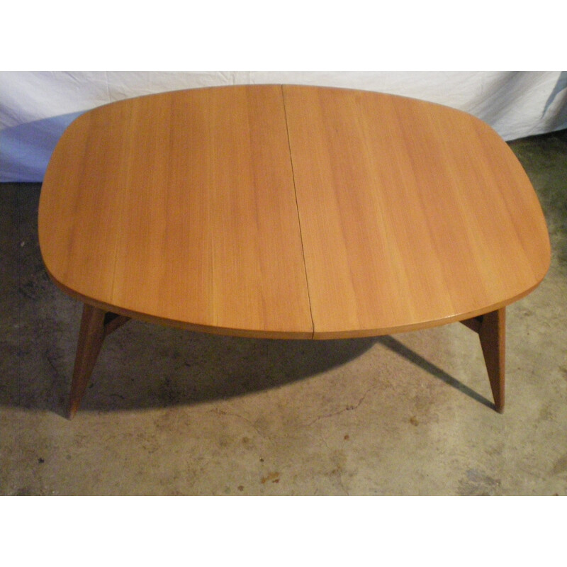 Extendable table with modular height - 1950s