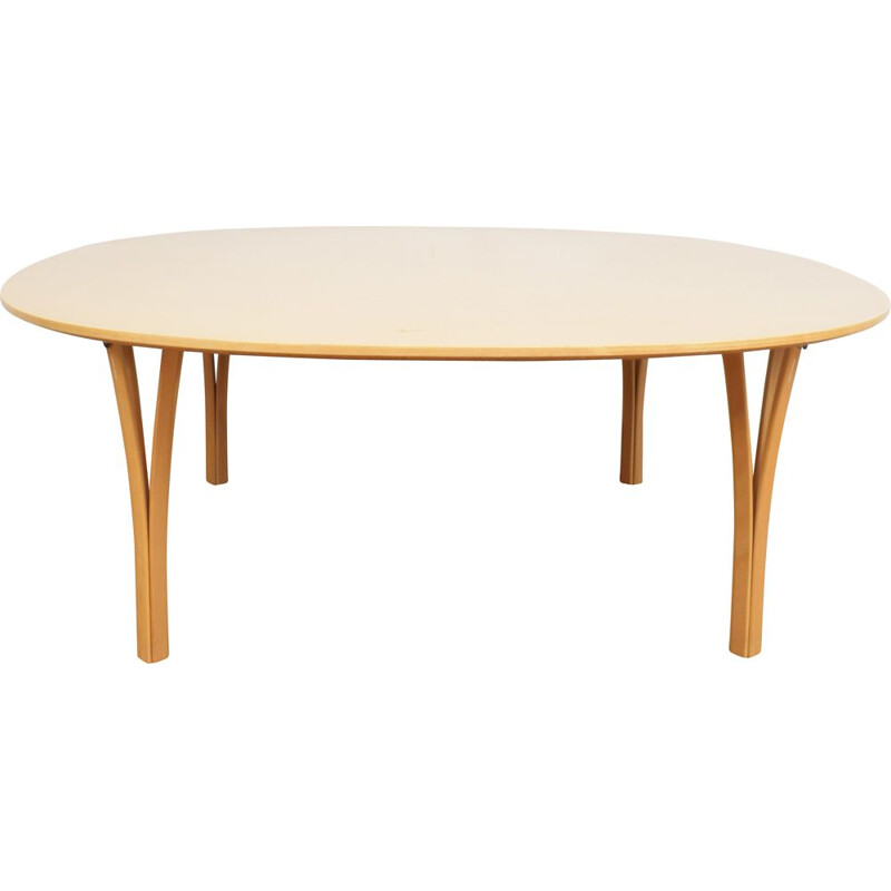 Vintage coffee table by Bruno Mathsson for Fritz Hansen, 1980s