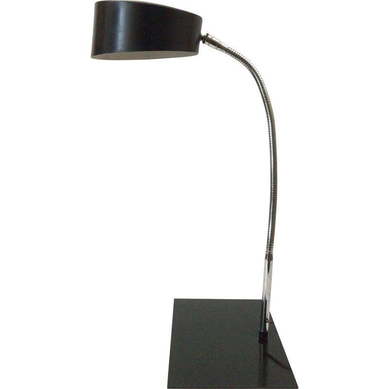 Lámpara flexible vintage Jumo negra