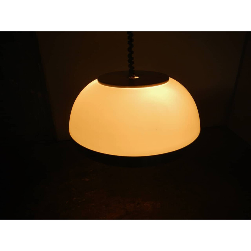Lámpara de suspensión vintage de Pia Guidetti-Crippa, 1960