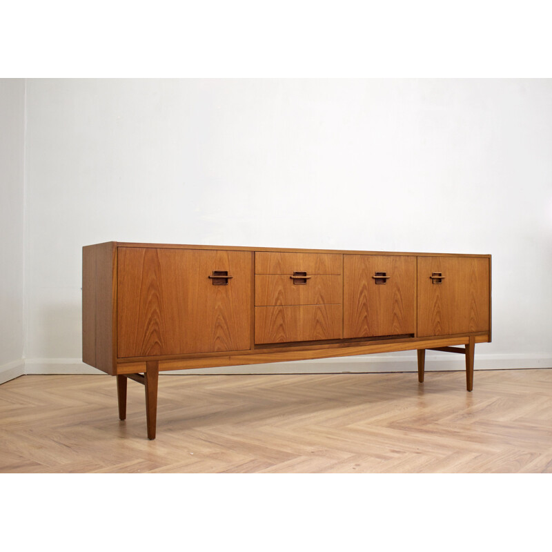 Mid-century teak sideboard by Nathan, UK 1960s