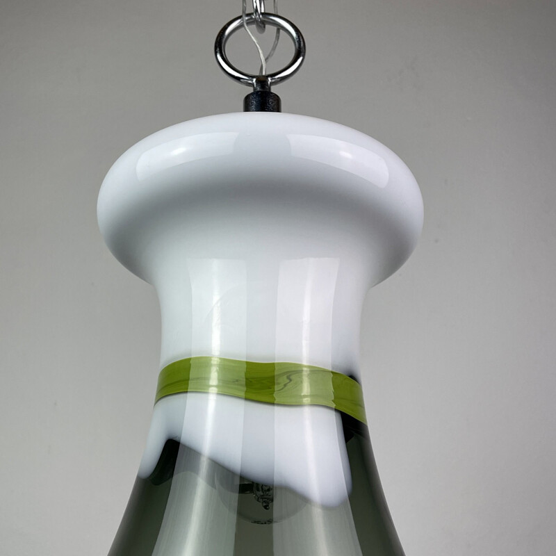 Mid-century Murano glass pendant lamp, Italy 1970s