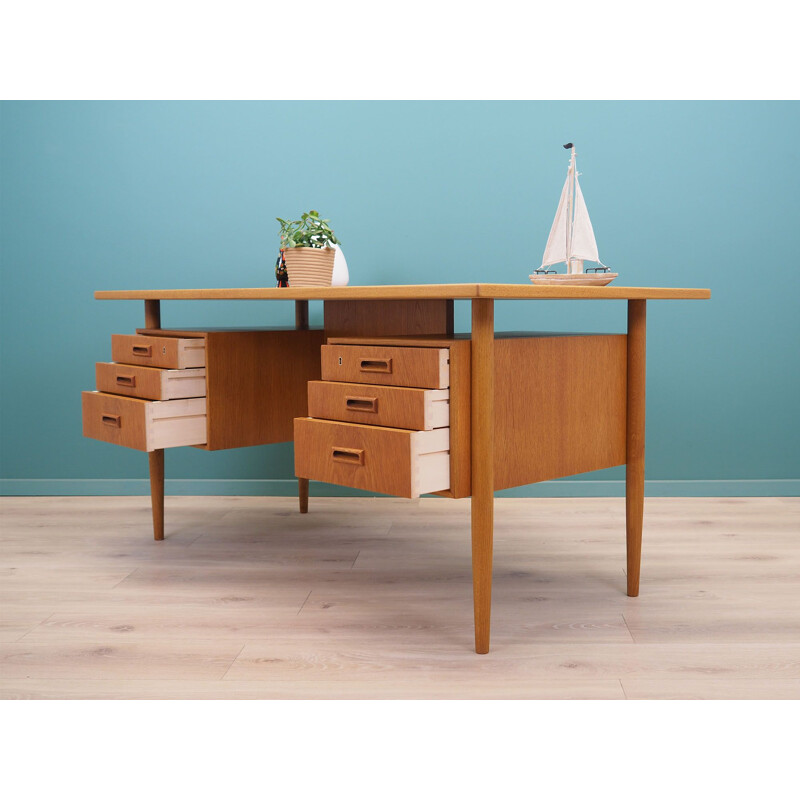 Ashwood vintage desk, Denmark 1960s