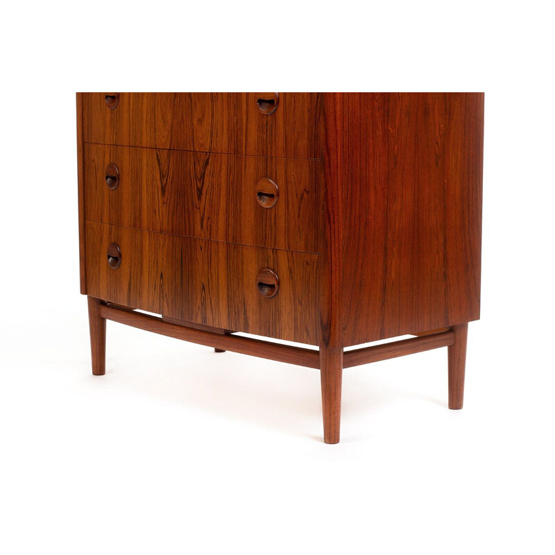Mid century rosewood chest of drawers by Kai Kristiansen for Feldballes Møbelfabrik, 1960s