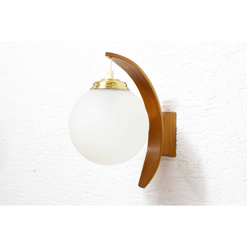 Pair of vintage scandinavian wall lamps, 1970