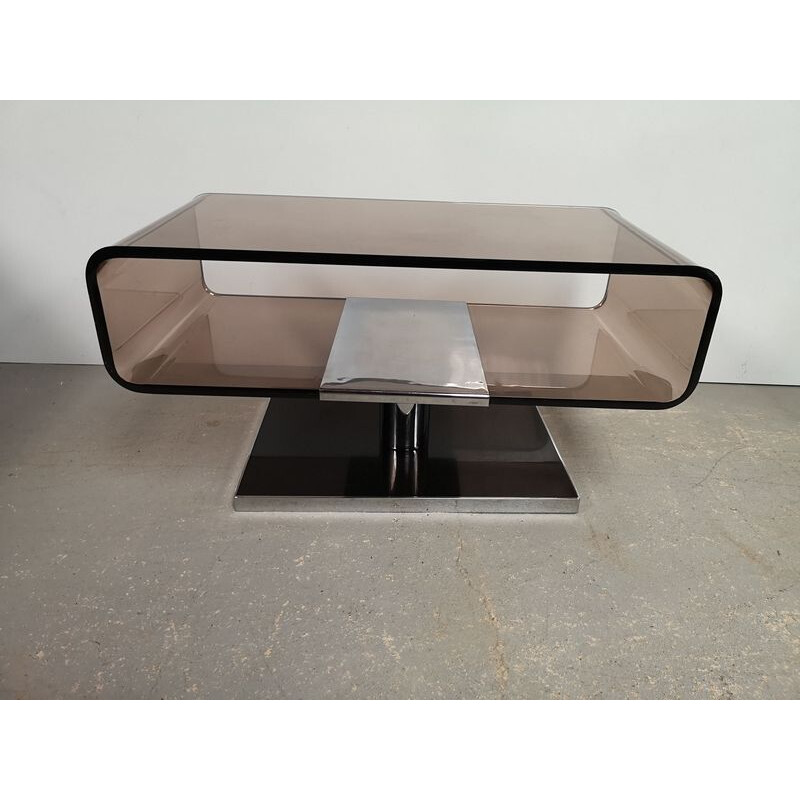 Vintage folded plastic coffee table