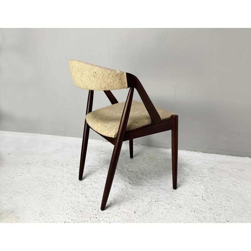 Pair of mid century No 31 dining chairs by Kai Kristiansen, 1960s