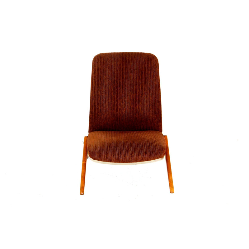 Vintage fauteuil van Bengt Ruda voor Nordiska Kompaniet, Zweden 1950