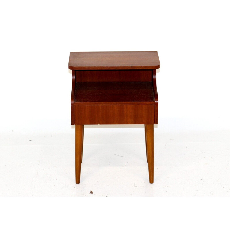 Vintage teak night stand, Sweden 1960