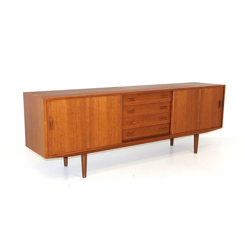 Vintage teak sideboard by Clausen & Søn Silkeborg, Denmark 1960