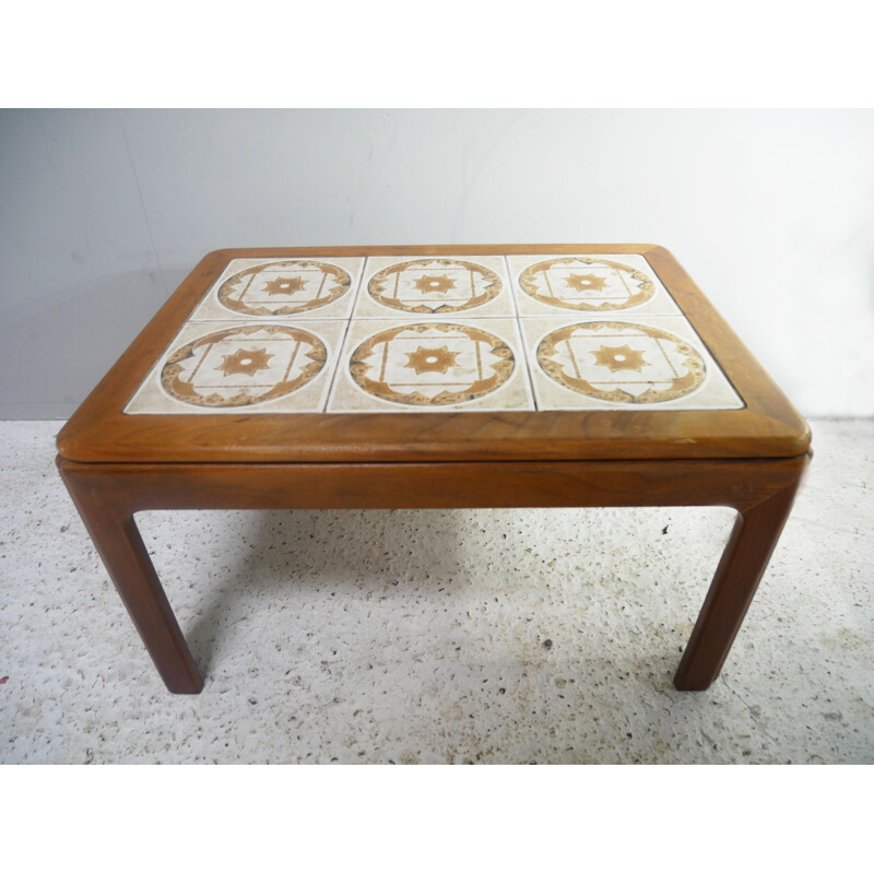 Table basse à carreaux vintage G Plan, 1960