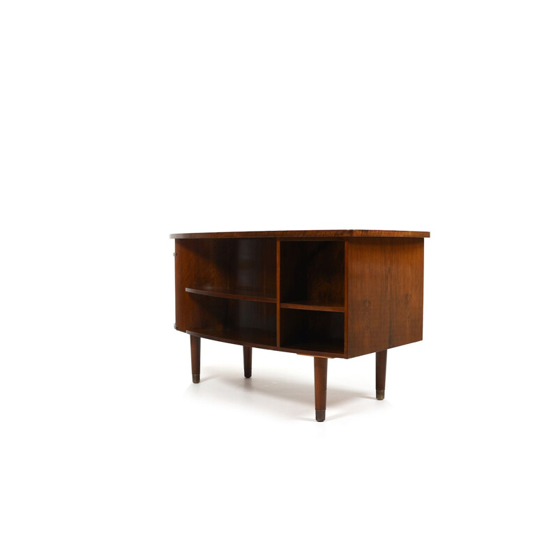 Vintage kidney desk by Kai Kristiansen for Feldballes Møbelfabrik, Denmark 1950