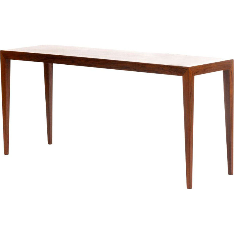 Table d'appoint danoise vintage en palissandre par Severin Hansen pour Haslev Mobelsnedkeri