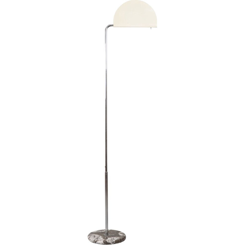 Italian vintage floor lamp Mezza Luna by Bruno Gecchelin for Skipper Pollux, Italy 1970s