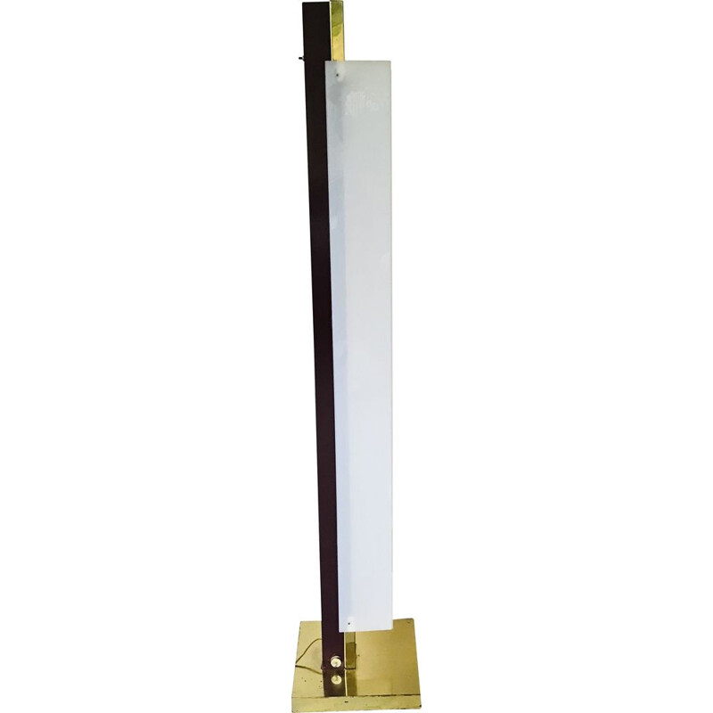 Vintage totem pole lamp in plexiglass, 1960