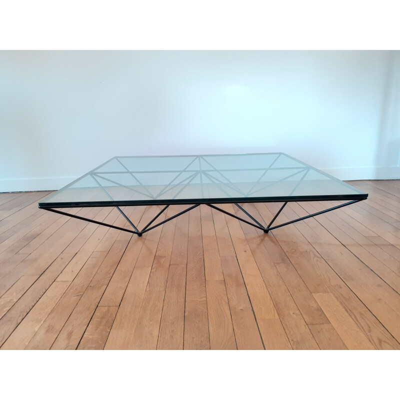 Alanda vintage coffee table by Paolo Piva for B&B Italia, 1980