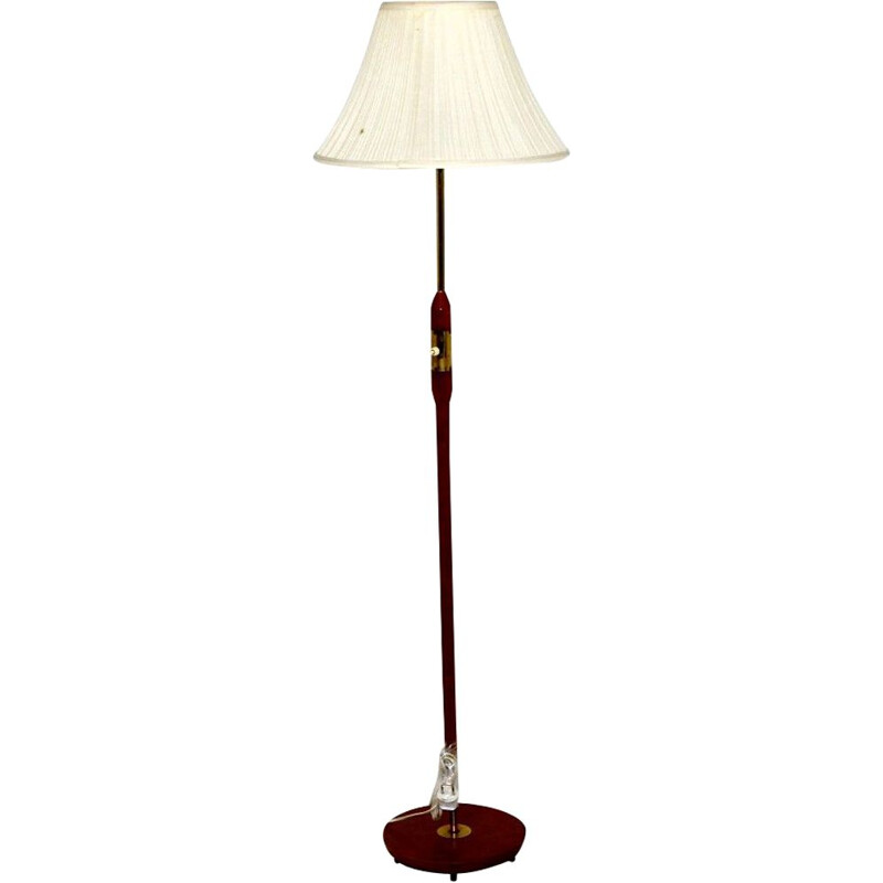 Vintage teakhouten vloerlamp, Zweden 1960