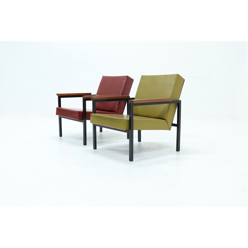 Pair of vintage Sz30 armchairs by Hein Stolle for 't Spectrum, 1960s