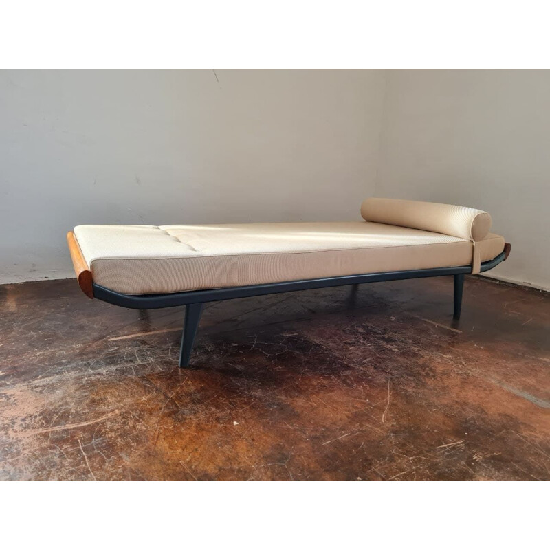 Teak mid century daybed Cleopatra by Auping