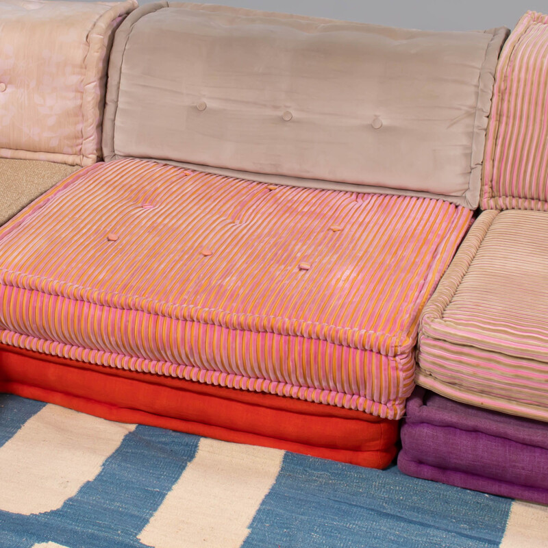 Set of 13 vintage Mah Jong Missoni home sectional sofas by Hans Hopfer for Roche Bobois