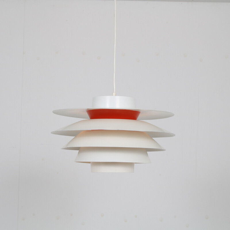 Vintage "Verona" pendant lamp by Sven Middelboe for Nordisk Solar, Denmark 1960s