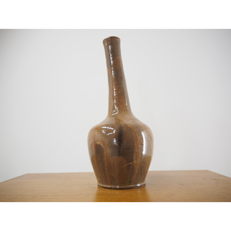 Vintage-Vase aus Keramik, Tschechoslowakei 1960