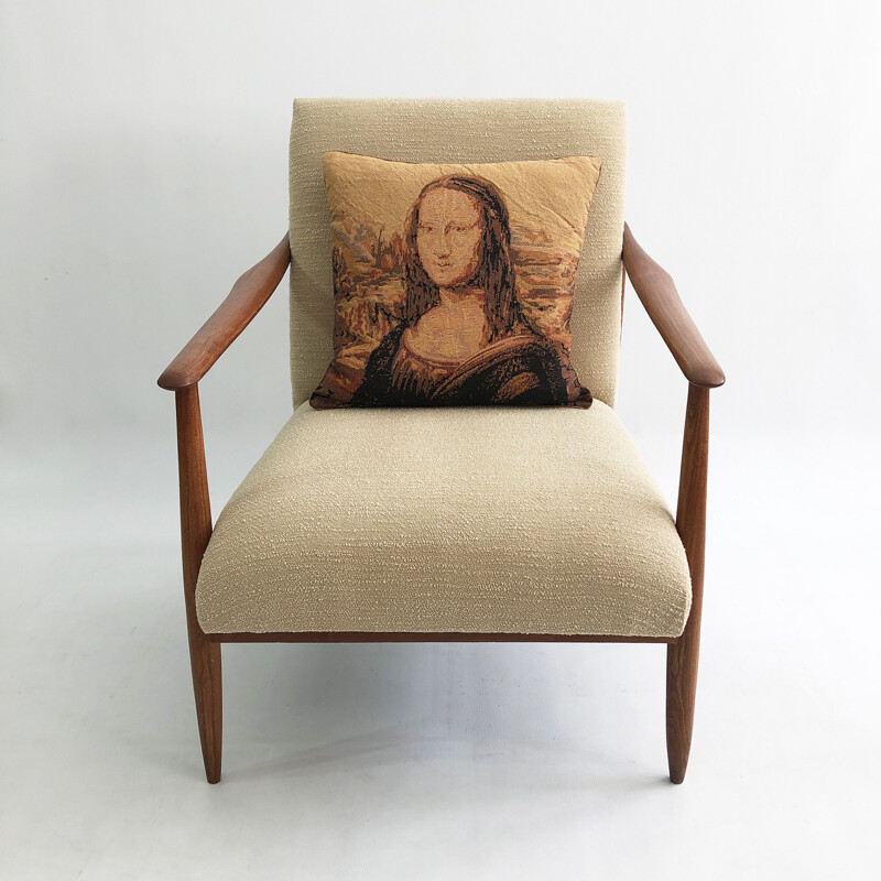 Vintage Mona Lisa cushions, 1970s
