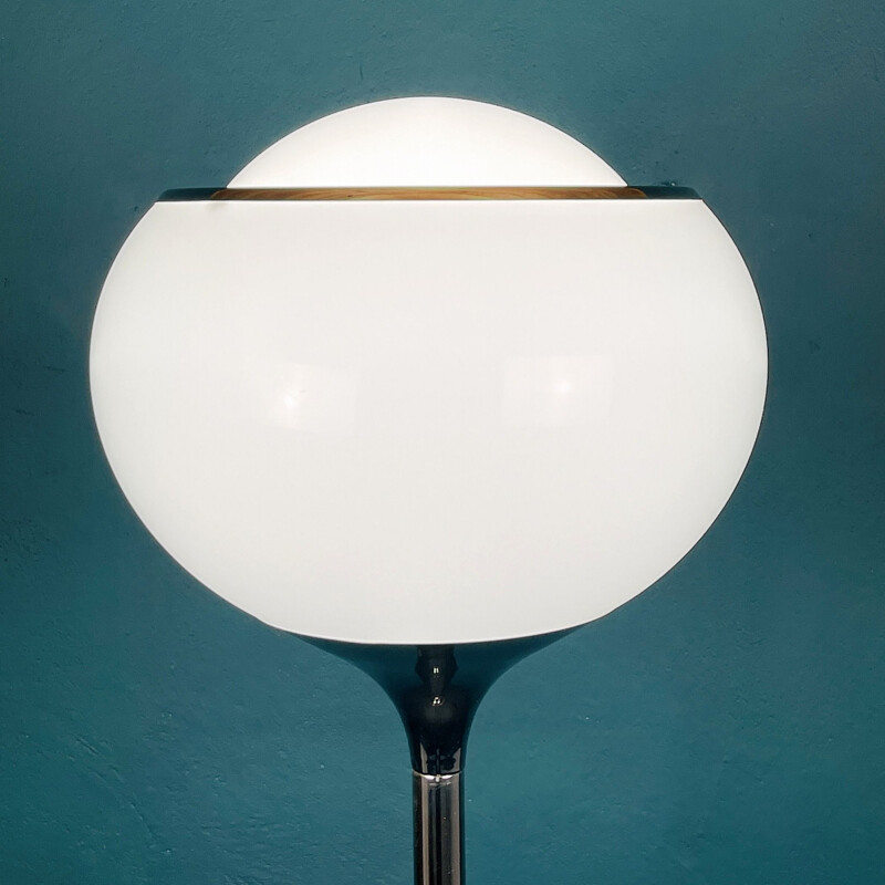 Mid-century floor lamp Bud Meblo by Luigi Massoni for Harvey Guzzini, Italy 1960s