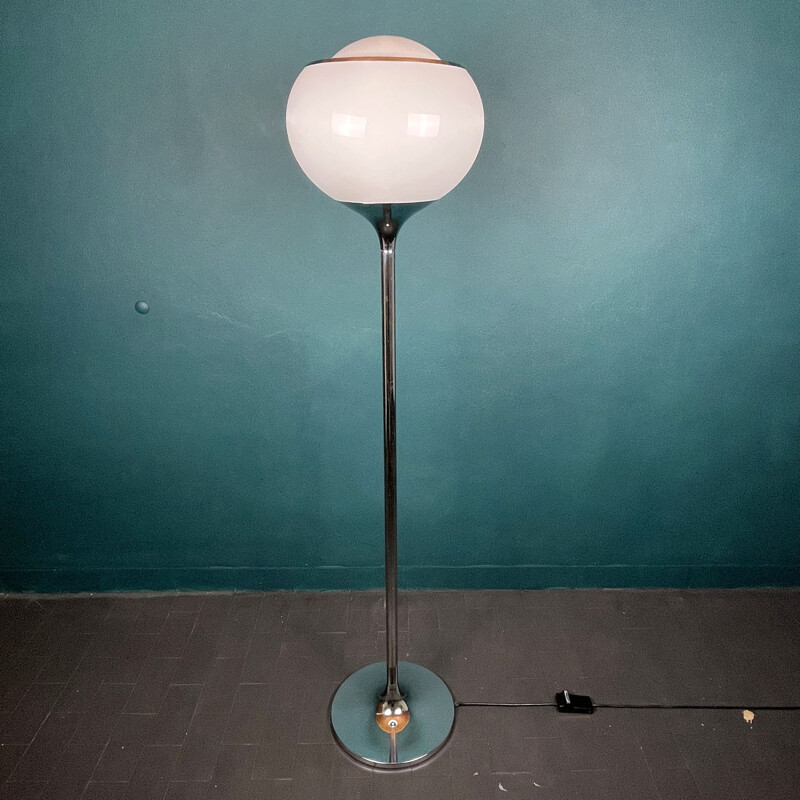 Lámpara de pie Vintage Bud Meblo de Luigi Massoni para Harvey Guzzini, Italia 1960