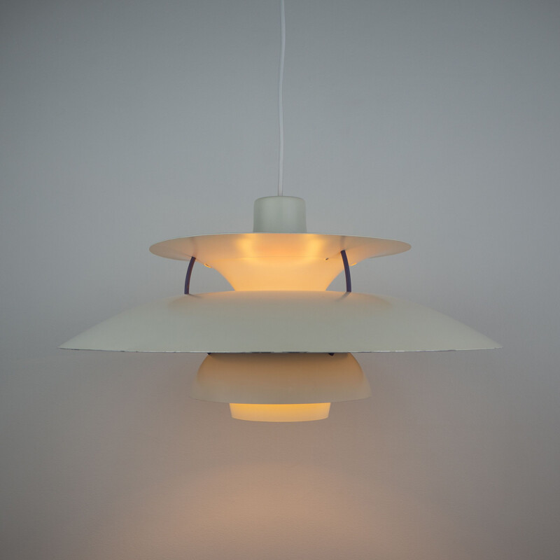 Danish vintage pendant lamp Ph 5 by Poul Henningsen for Louis Poulsen, 1958