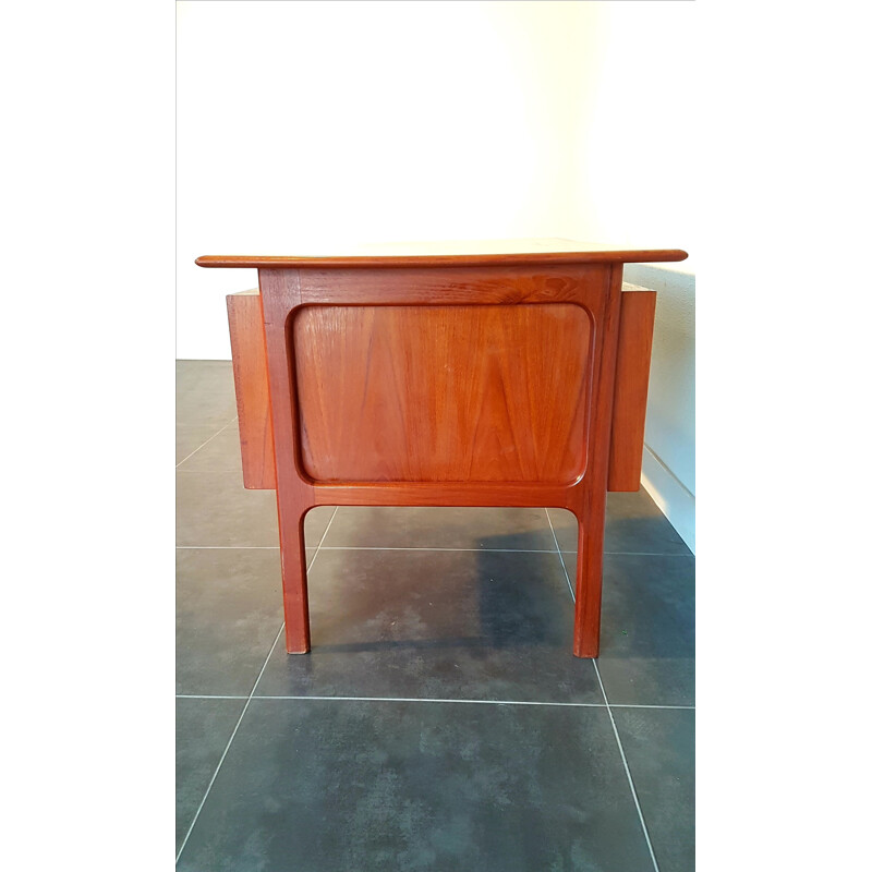 Scandinavisch vintage teak bureau van Arne Vodder voor Sibast, Denemarken 1960