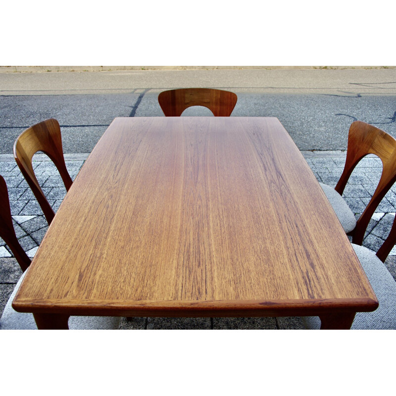 Vintage wooden table by Grete Jalk for Glostrup, Denmark 1960