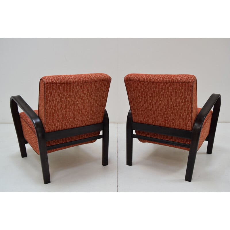 Pair of Art Deco Armchairs  by Kropacek and Kozelka,1930