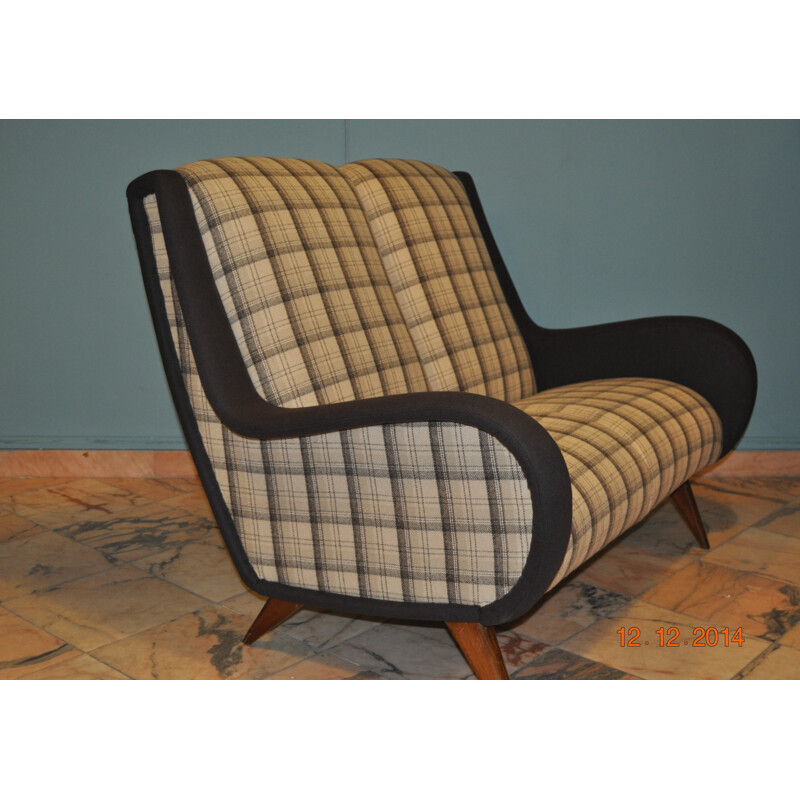 Vintage 2-Sitzer-Sofa - 60er Jahre