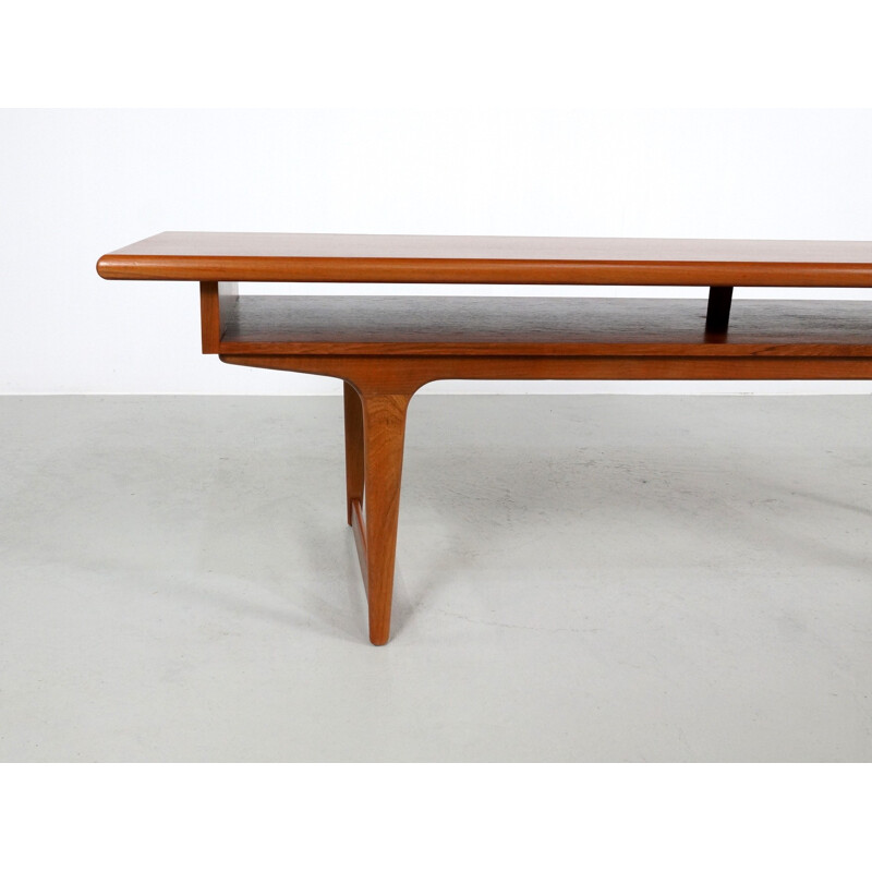 Scandinavian vintage teak coffee table, 1960