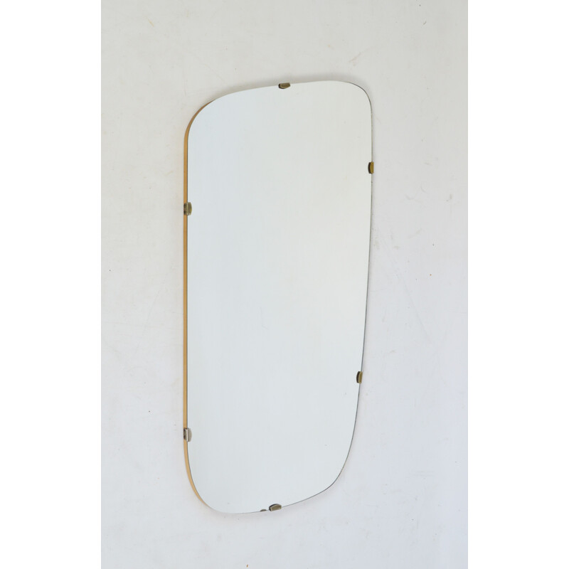 Vintage mirror of irregular shape, 1970
