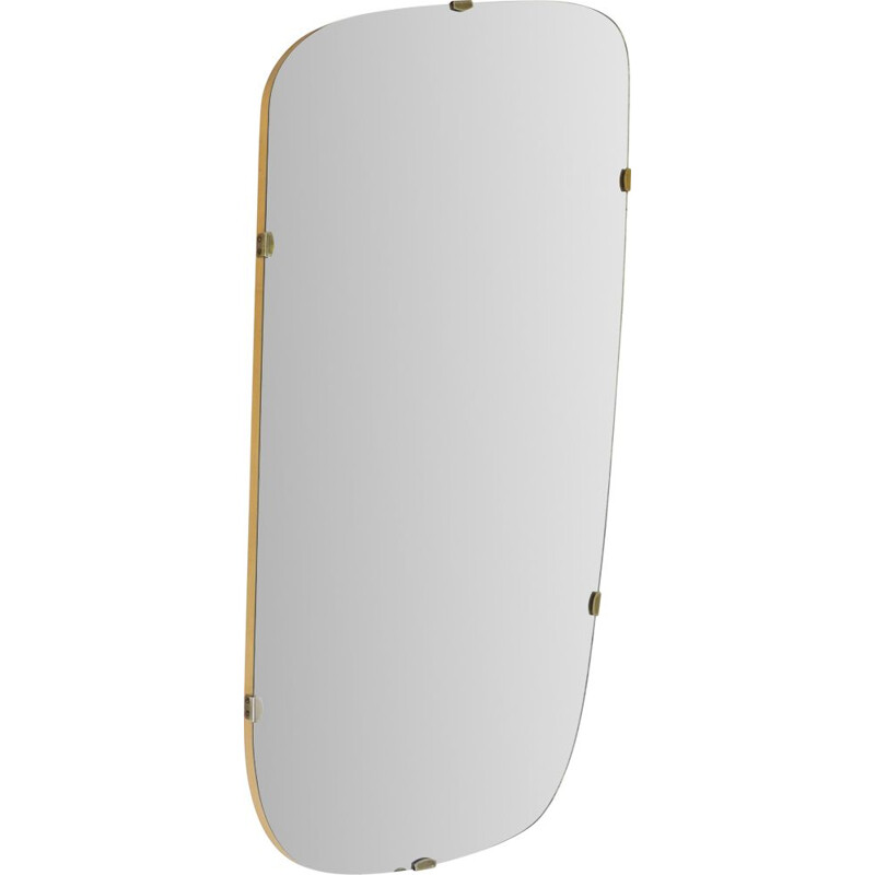 Vintage mirror of irregular shape, 1970