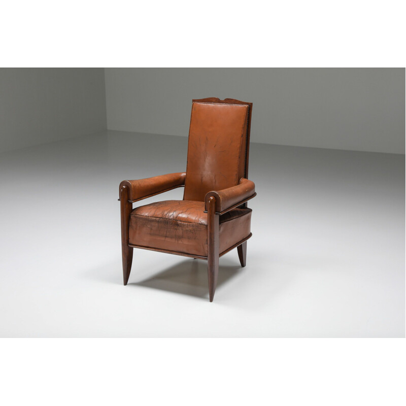 Vintage armchair by Léon & Maurice Jallot, 1930s