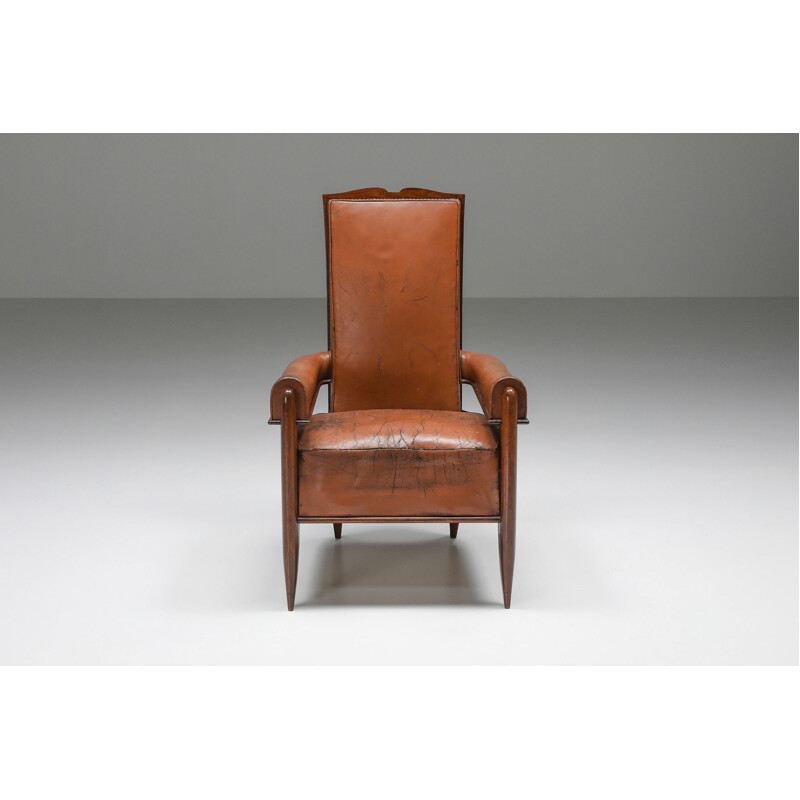 Vintage armchair by Léon & Maurice Jallot, 1930s