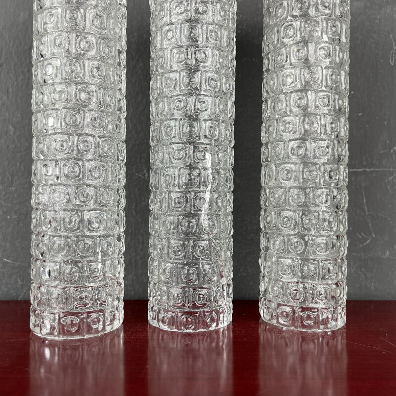 Lustre vintage Tronchi en verre de Murano de Toni Zuccheri pour Venini, Italie 1960