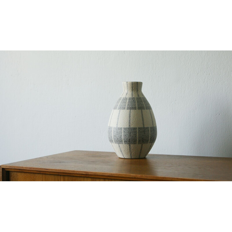 Ceramic vintage vase from Ilkra Edelkeramik